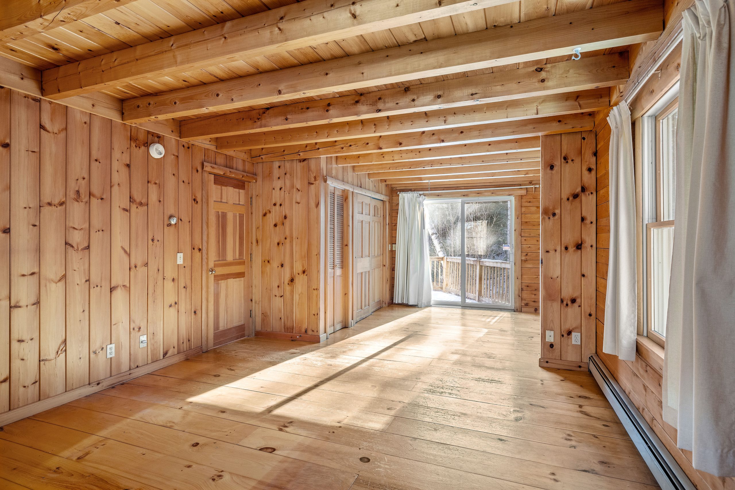 edificio legno interno
